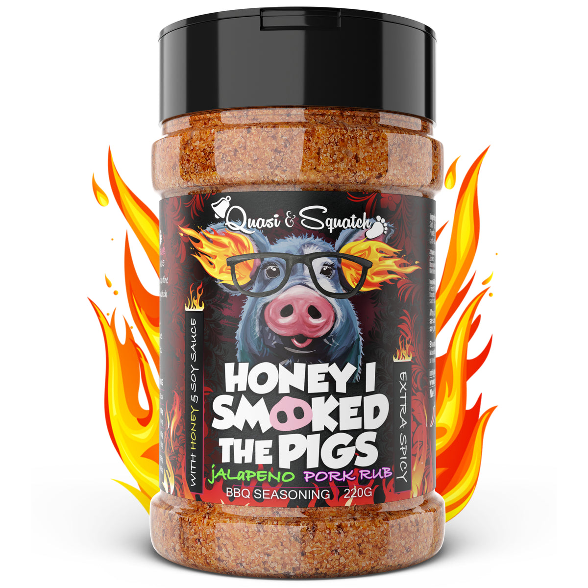 Honey I Smoked The Pigs Pork Rub (Extra Hot Edition) – Quasi