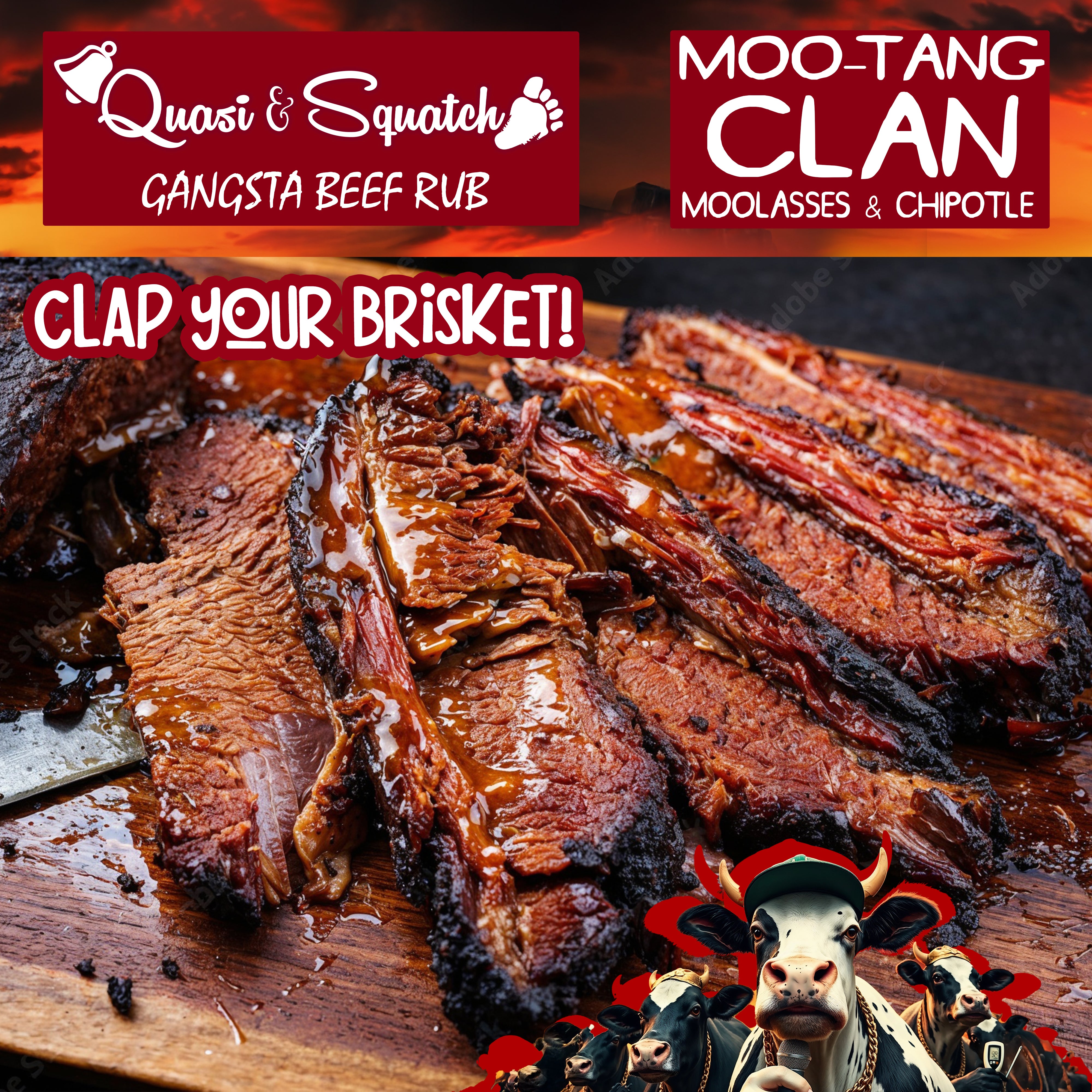 Beef Squatch Moo Tang Clan - Beef Rub – Quasi & Squatch
