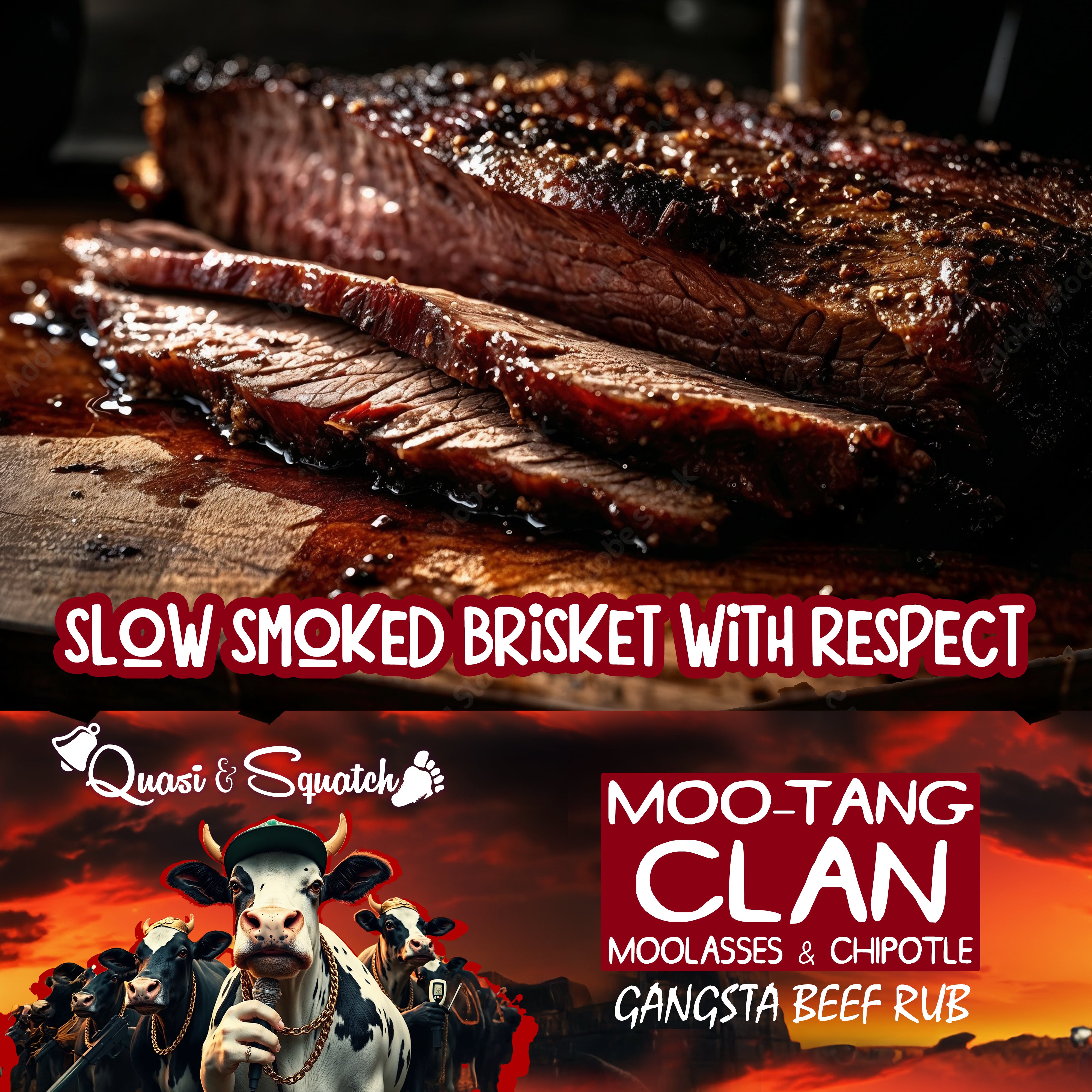 Beef Squatch Moo Tang Clan - Beef Rub – Quasi & Squatch