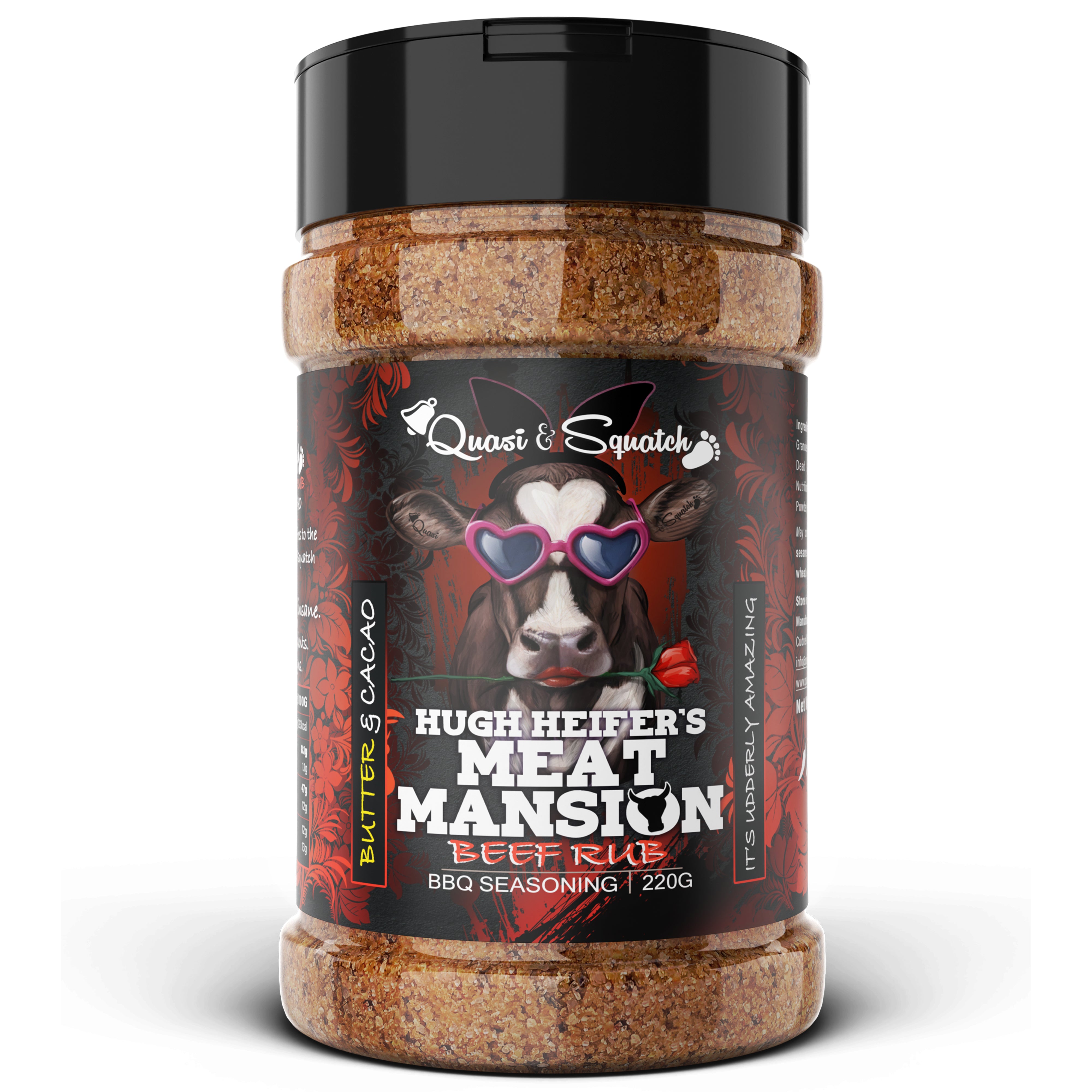 Beef Squatch Hugh Heifers Meat Mansion - Beef Rub – Quasi & Squatch